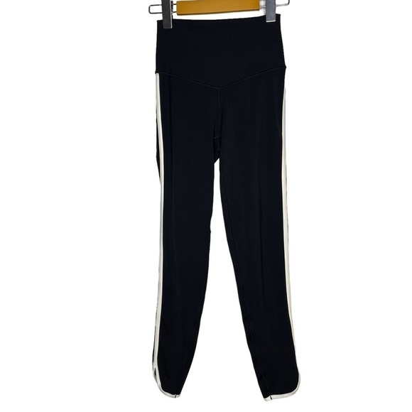 aerie Pants - AERIE Offline Real Me Xtra 7/8 Leggings Tights Hi Rise Long Inseam Side Stripe
